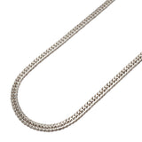 【6khh0041】喜平 ネックレス Pt850 プラチナ 6面 ダブル 50.5cm 30.2g キヘイ【中古】メンズ レディース ユニセックス