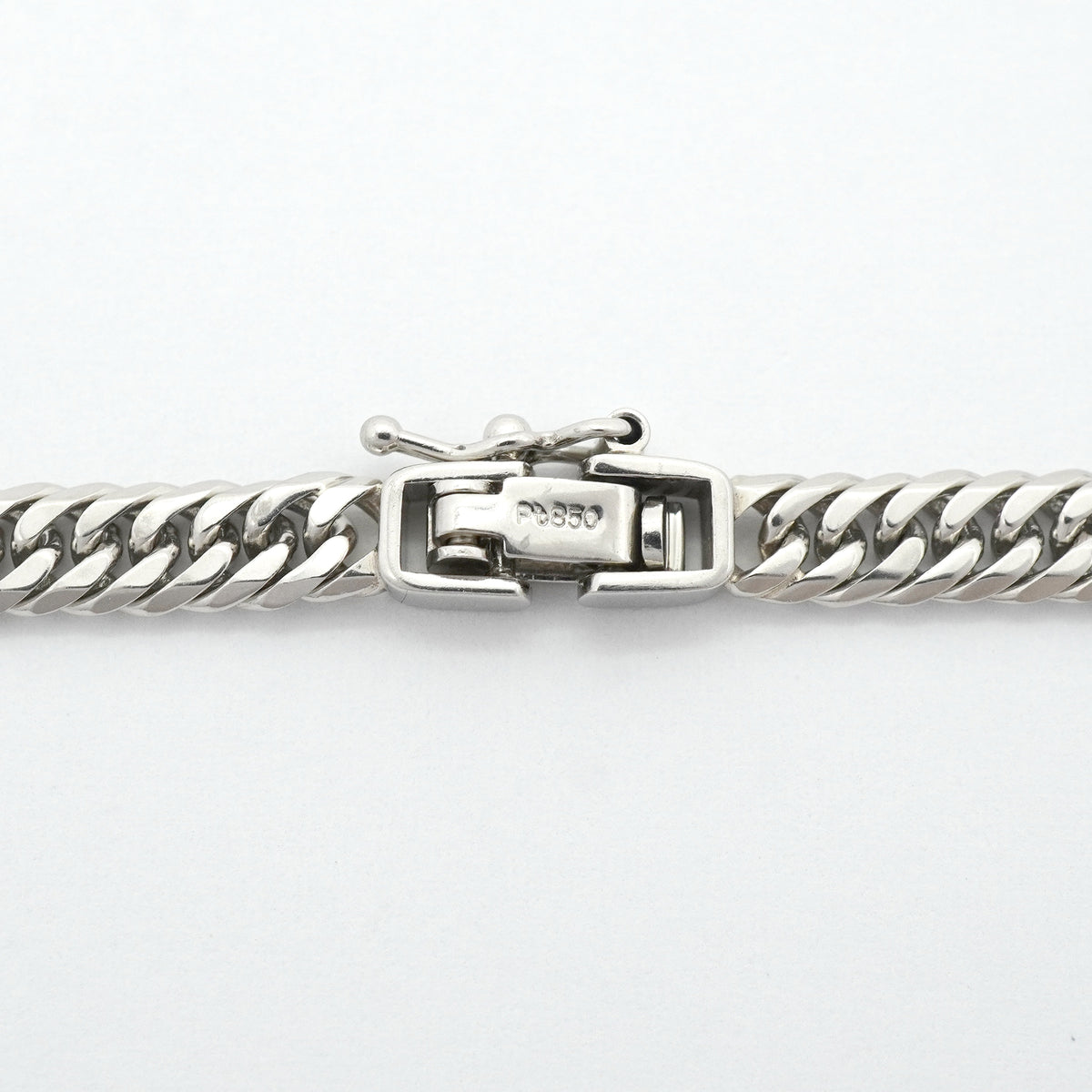 【6khh0041】喜平 ネックレス Pt850 プラチナ 6面 ダブル 50.5cm 30.2g キヘイ【中古】メンズ レディース ユニセックス