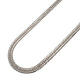 【6khh0042】喜平 ネックレス Pt850 プラチナ トリプル 12面 50.6cm 50.6g キヘイ【中古】メンズ レディース ユニセックス