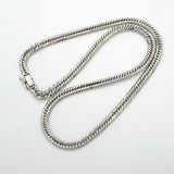 【6khh0042】喜平 ネックレス Pt850 プラチナ トリプル 12面 50.6cm 50.6g キヘイ【中古】メンズ レディース ユニセックス
