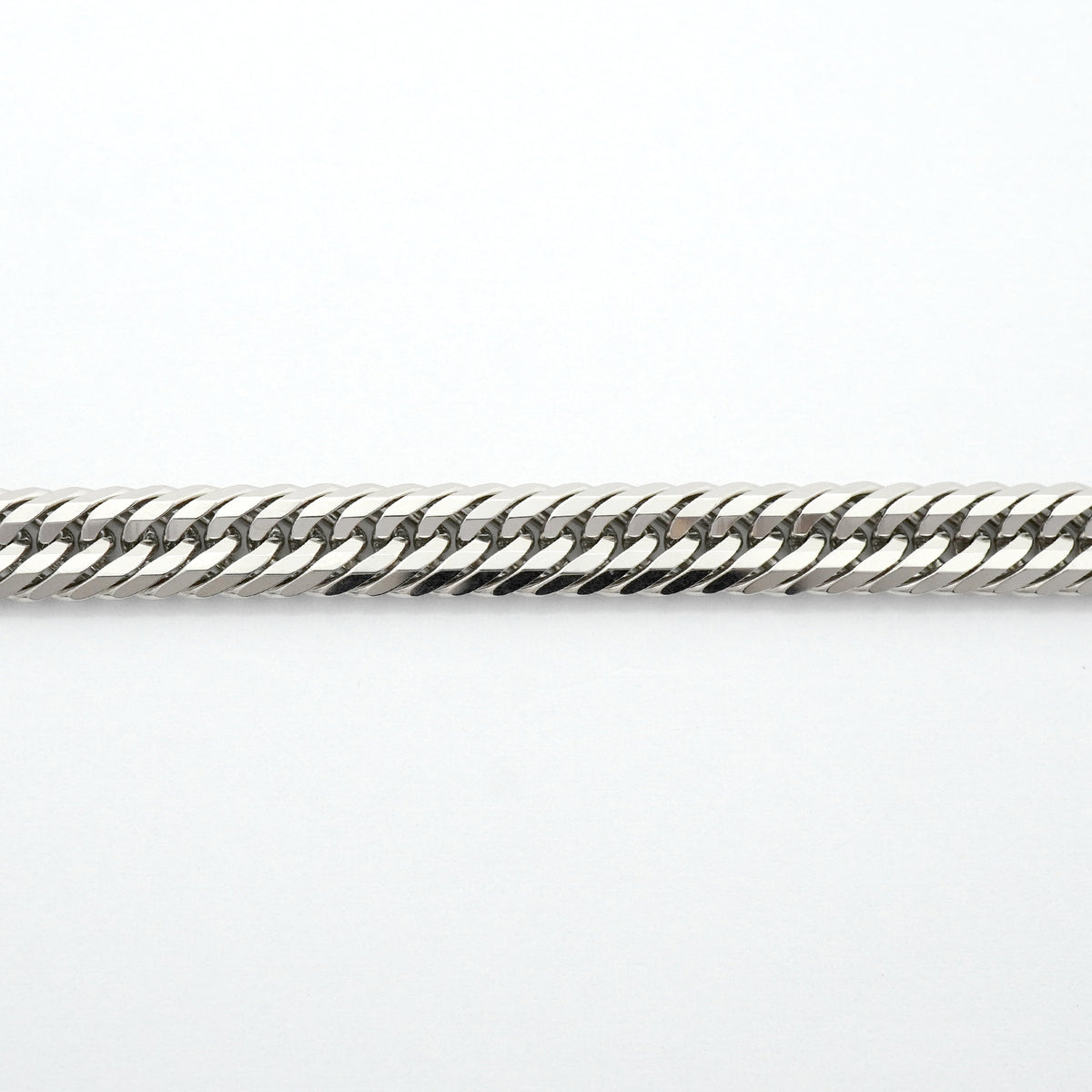 【6khh0042】喜平 ネックレス Pt850 プラチナ トリプル 12面 50.6cm 50.6g キヘイ【中古】メンズ レディース ユニセックス