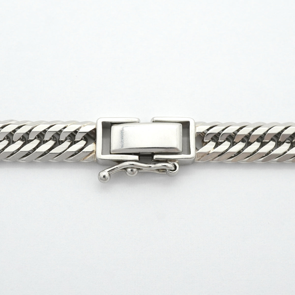 【6khh0042】喜平 ネックレス Pt850 プラチナ トリプル 12面 50.6cm 50.6g キヘイ【中古】メンズ レディース ユニセックス