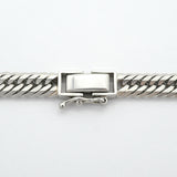 【6khh0042】喜平 ネックレス Pt850 プラチナ トリプル 12面 50.6cm 50.6g キヘイ【中古】メンズ レディース ユニセックス