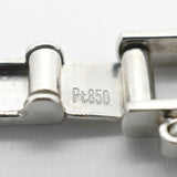 【6khh0042】喜平 ネックレス Pt850 プラチナ トリプル 12面 50.6cm 50.6g キヘイ【中古】メンズ レディース ユニセックス