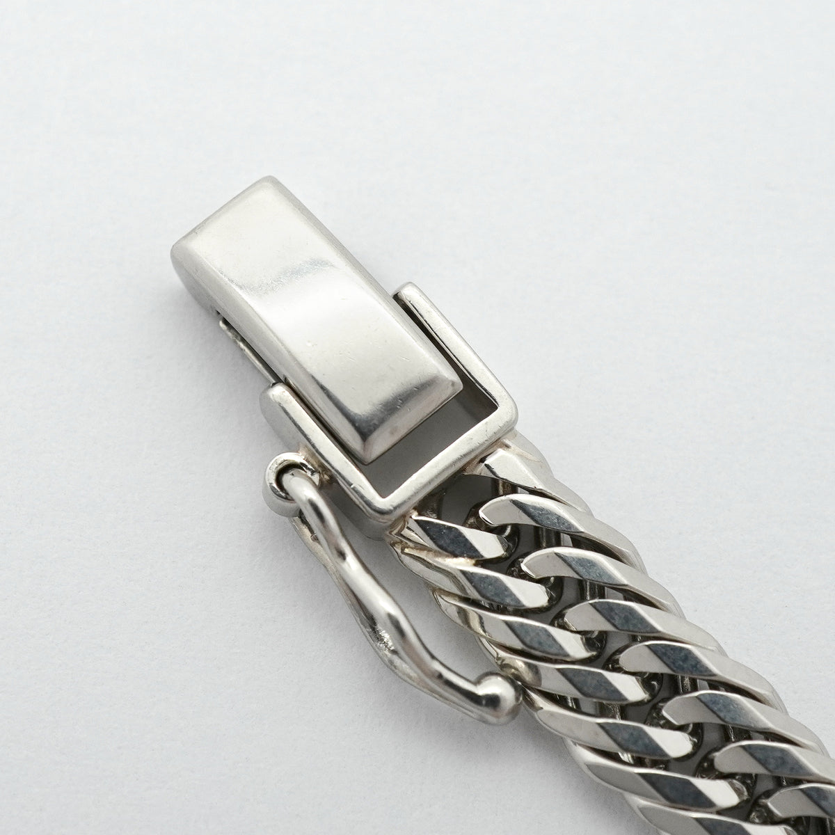 【6khh0042】喜平 ネックレス Pt850 プラチナ トリプル 12面 50.6cm 50.6g キヘイ【中古】メンズ レディース ユニセックス