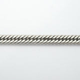 【6khh0043】喜平 ブレスレット Pt850 プラチナ トリプル 12面 20.7cm 21.2g キヘイ【中古】メンズ レディース ユニセックス