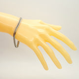 【6khh0043】喜平 ブレスレット Pt850 プラチナ トリプル 12面 20.7cm 21.2g キヘイ【中古】メンズ レディース ユニセックス