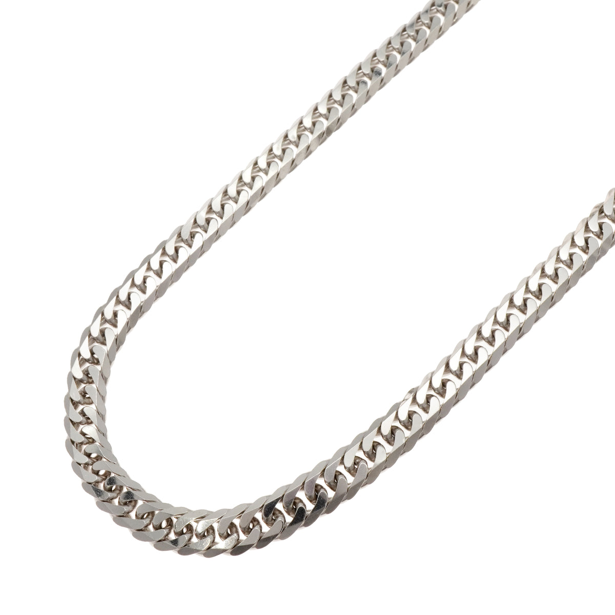 【6khh0044】喜平 ネックレス Pt850 プラチナ 6面 ダブル 60.1cm 100.4g キヘイ【中古】メンズ レディース ユニセックス