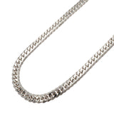 【6khh0044】喜平 ネックレス Pt850 プラチナ 6面 ダブル 60.1cm 100.4g キヘイ【中古】メンズ レディース ユニセックス