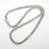【6khh0044】喜平 ネックレス Pt850 プラチナ 6面 ダブル 60.1cm 100.4g キヘイ【中古】メンズ レディース ユニセックス