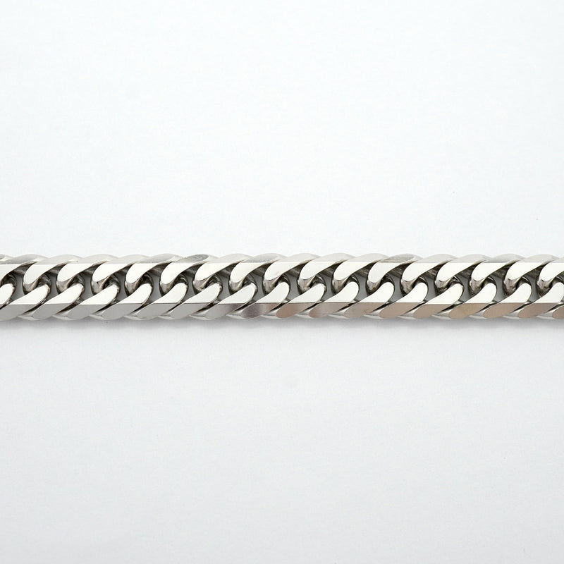 【6khh0044】喜平 ネックレス Pt850 プラチナ 6面 ダブル 60.1cm 100.4g キヘイ【中古】メンズ レディース ユニセックス