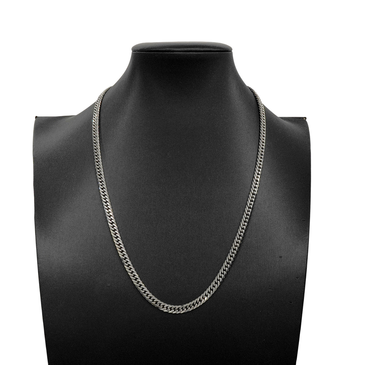 【6khh0046】喜平 ネックレス Pt850 プラチナ 6面 ダブル 50.8cm 50.2g キヘイ【中古】メンズ レディース ユニセックス
