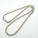 【6khh0046】喜平 ネックレス Pt850 プラチナ 6面 ダブル 50.8cm 50.2g キヘイ【中古】メンズ レディース ユニセックス