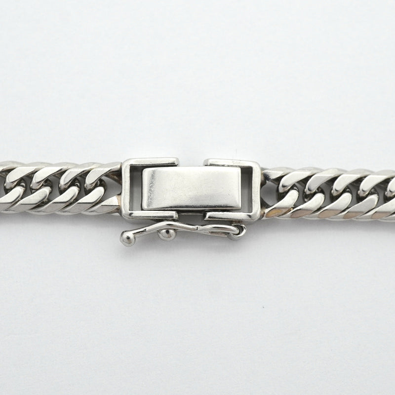 【6khh0046】喜平 ネックレス Pt850 プラチナ 6面 ダブル 50.8cm 50.2g キヘイ【中古】メンズ レディース ユニセックス