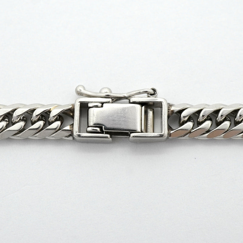 【6khh0046】喜平 ネックレス Pt850 プラチナ 6面 ダブル 50.8cm 50.2g キヘイ【中古】メンズ レディース ユニセックス