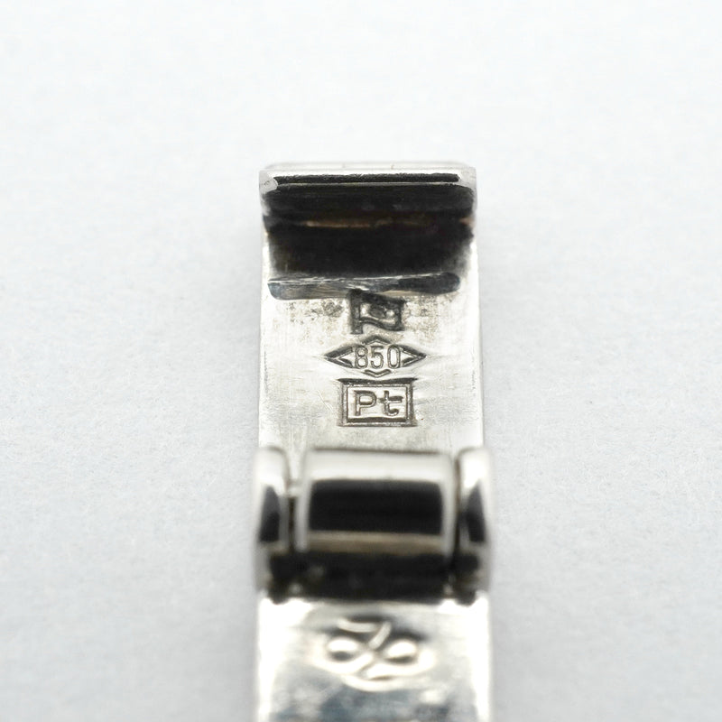【6khh0046】喜平 ネックレス Pt850 プラチナ 6面 ダブル 50.8cm 50.2g キヘイ【中古】メンズ レディース ユニセックス