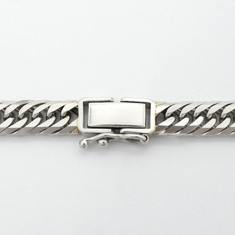 【6khh0047】喜平 ネックレス Pt850 プラチナ 8面 トリプル 50.6cm 50.3g キヘイ【中古】メンズ レディース ユニセックス