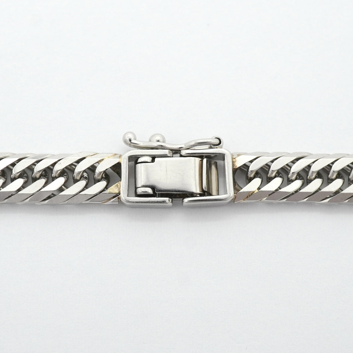 【6khh0047】喜平 ネックレス Pt850 プラチナ 8面 トリプル 50.6cm 50.3g キヘイ【中古】メンズ レディース ユニセックス