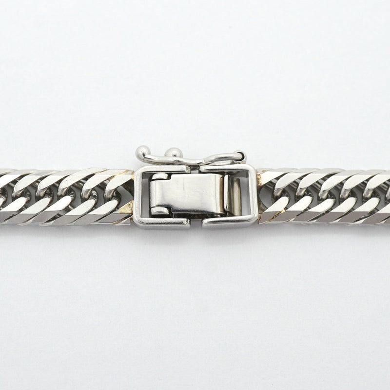 【6khh0047】喜平 ネックレス Pt850 プラチナ 8面 トリプル 50.6cm 50.3g キヘイ【中古】メンズ レディース ユニセックス