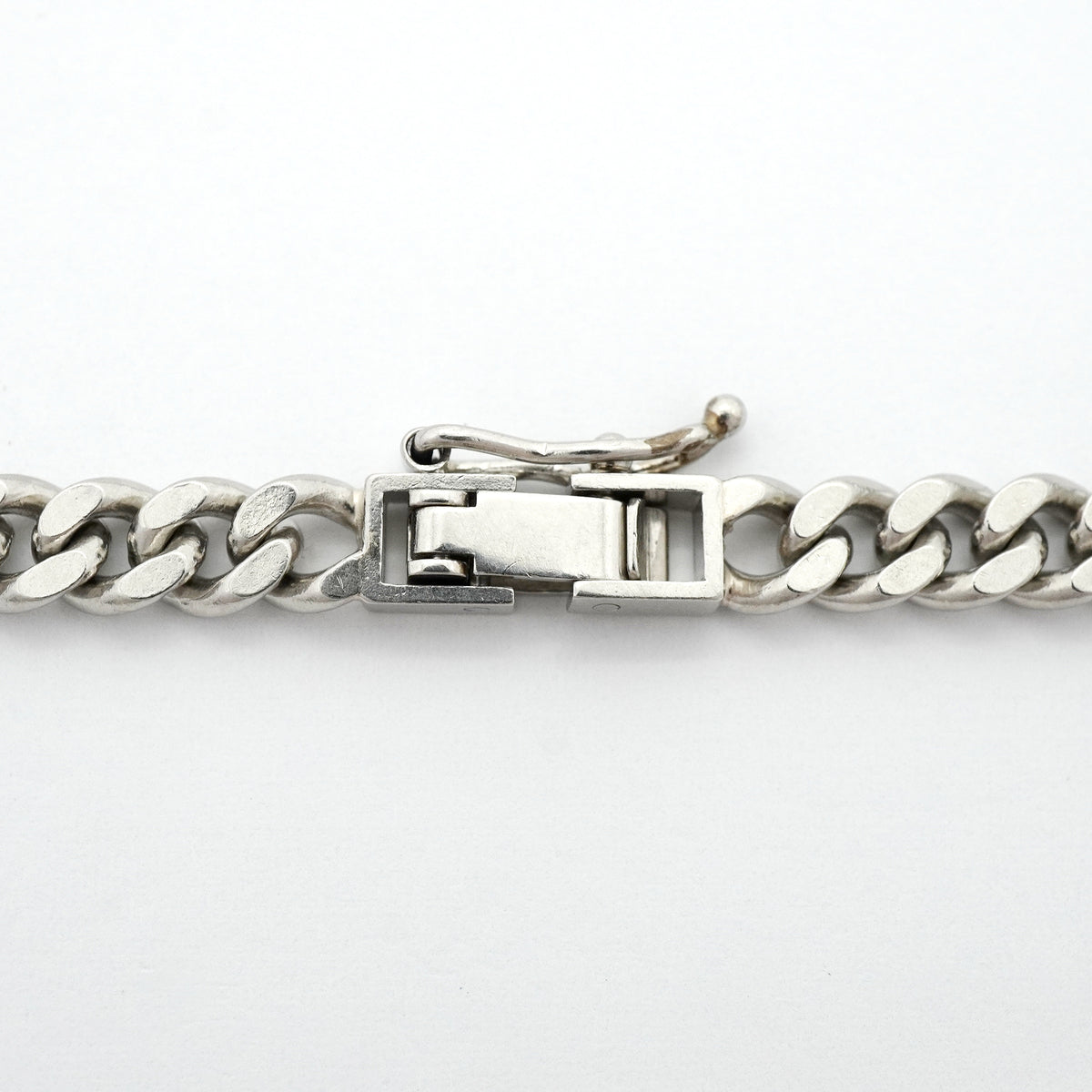 【6khh0048】喜平 ブレスレット Pt850 プラチナ 2面 シングル 19cm 20.6g キヘイ【中古】メンズ レディース ユニセックス