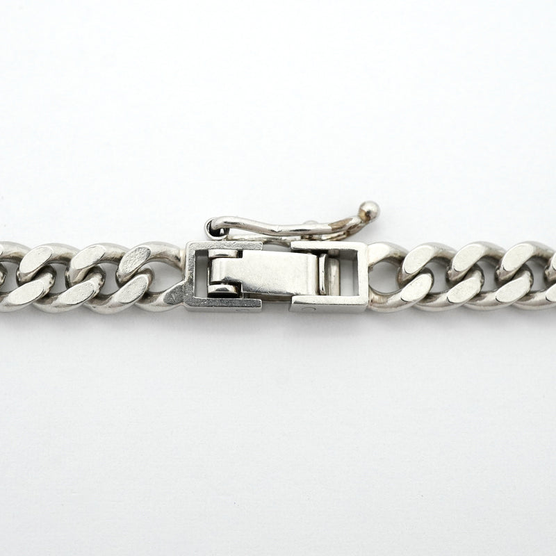 【6khh0048】喜平 ブレスレット Pt850 プラチナ 2面 シングル 19cm 20.6g キヘイ【中古】メンズ レディース ユニセックス