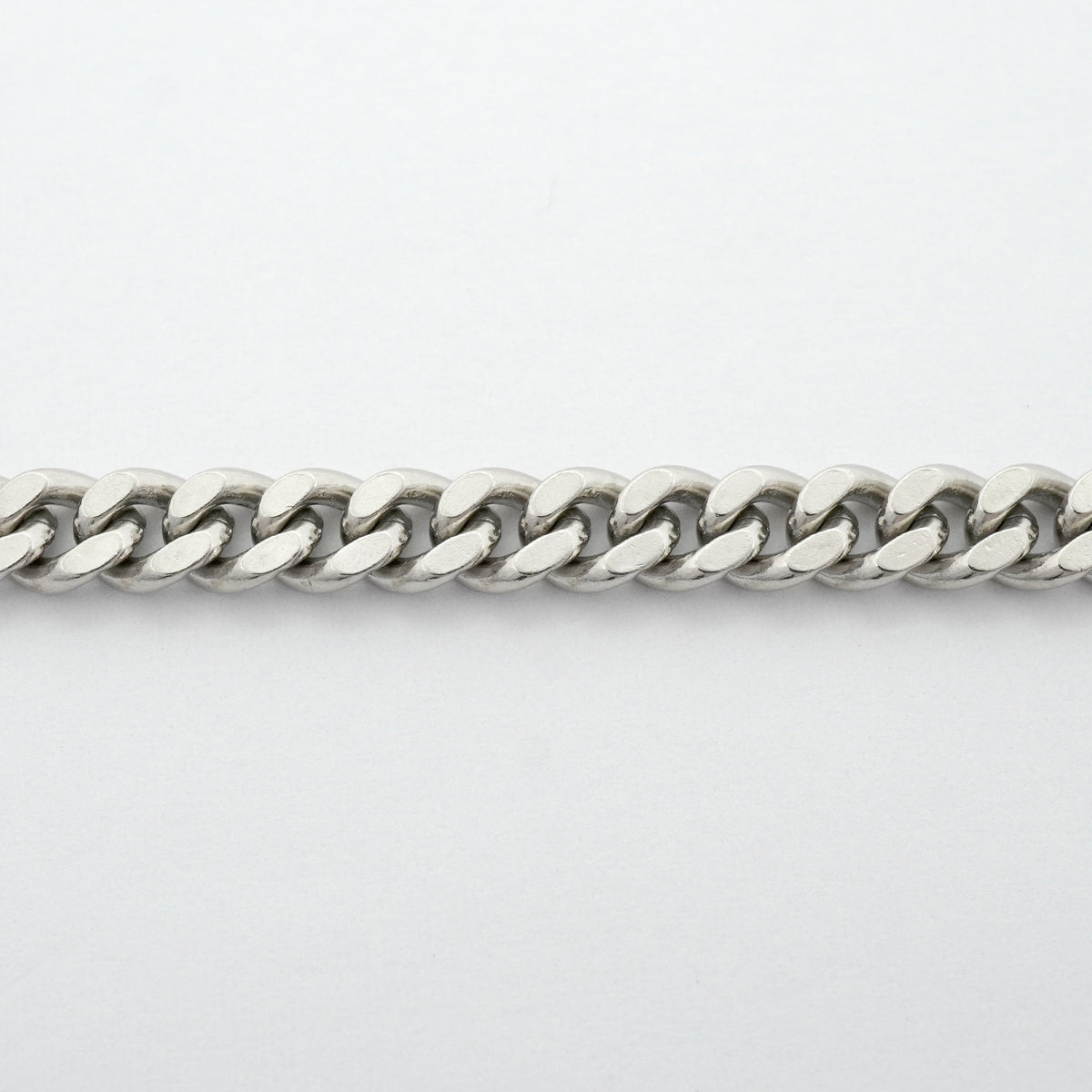 【6khh0048】喜平 ブレスレット Pt850 プラチナ 2面 シングル 19cm 20.6g キヘイ【中古】メンズ レディース ユニセックス