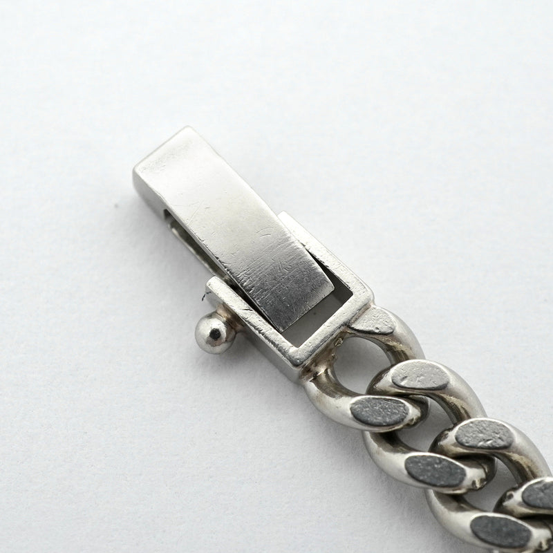 【6khh0048】喜平 ブレスレット Pt850 プラチナ 2面 シングル 19cm 20.6g キヘイ【中古】メンズ レディース ユニセックス