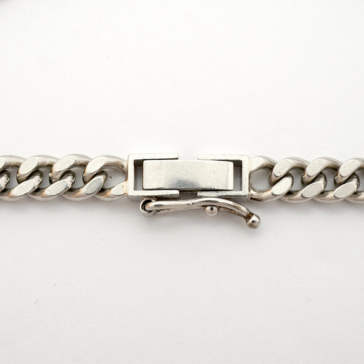 【6khh0048】喜平 ブレスレット Pt850 プラチナ 2面 シングル 19cm 20.6g キヘイ【中古】メンズ レディース ユニセックス