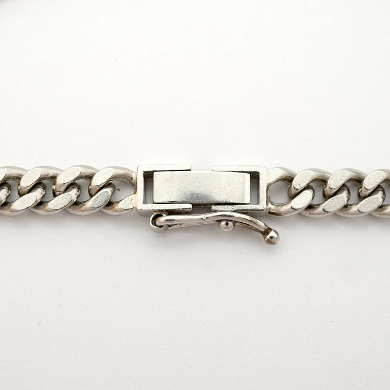【6khh0048】喜平 ブレスレット Pt850 プラチナ 2面 シングル 19cm 20.6g キヘイ【中古】メンズ レディース ユニセックス