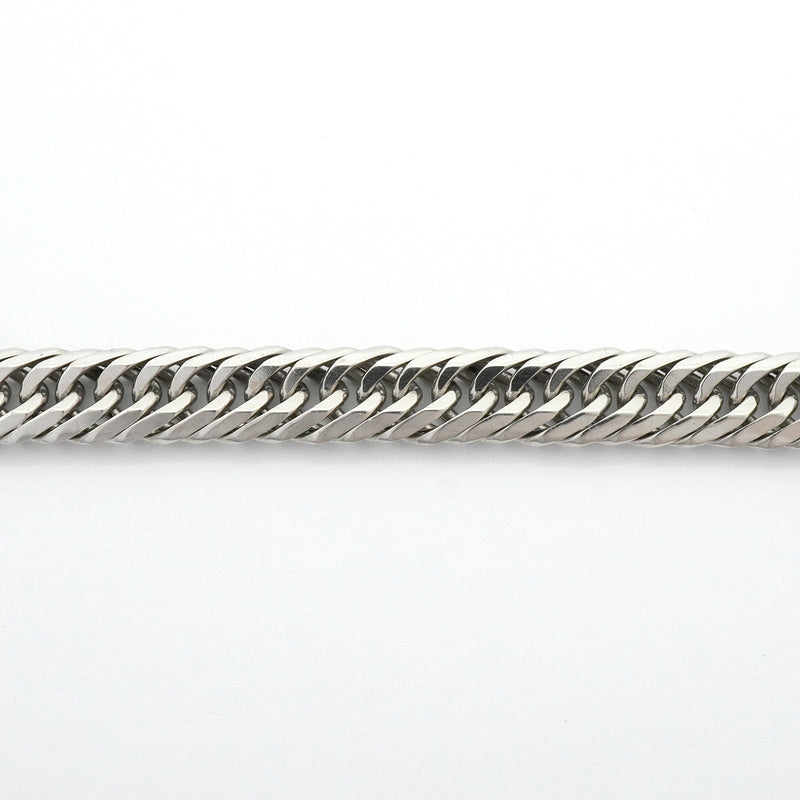【6khh0049】喜平 ブレスレット Pt900 プラチナ 8面 トリプル 20.7cm 30g キヘイ【中古】メンズ レディース ユニセックス