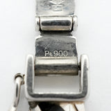 【6khh0049】喜平 ブレスレット Pt900 プラチナ 8面 トリプル 20.7cm 30g キヘイ【中古】メンズ レディース ユニセックス