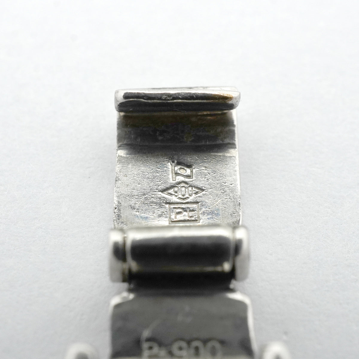 【6khh0049】喜平 ブレスレット Pt900 プラチナ 8面 トリプル 20.7cm 30g キヘイ【中古】メンズ レディース ユニセックス