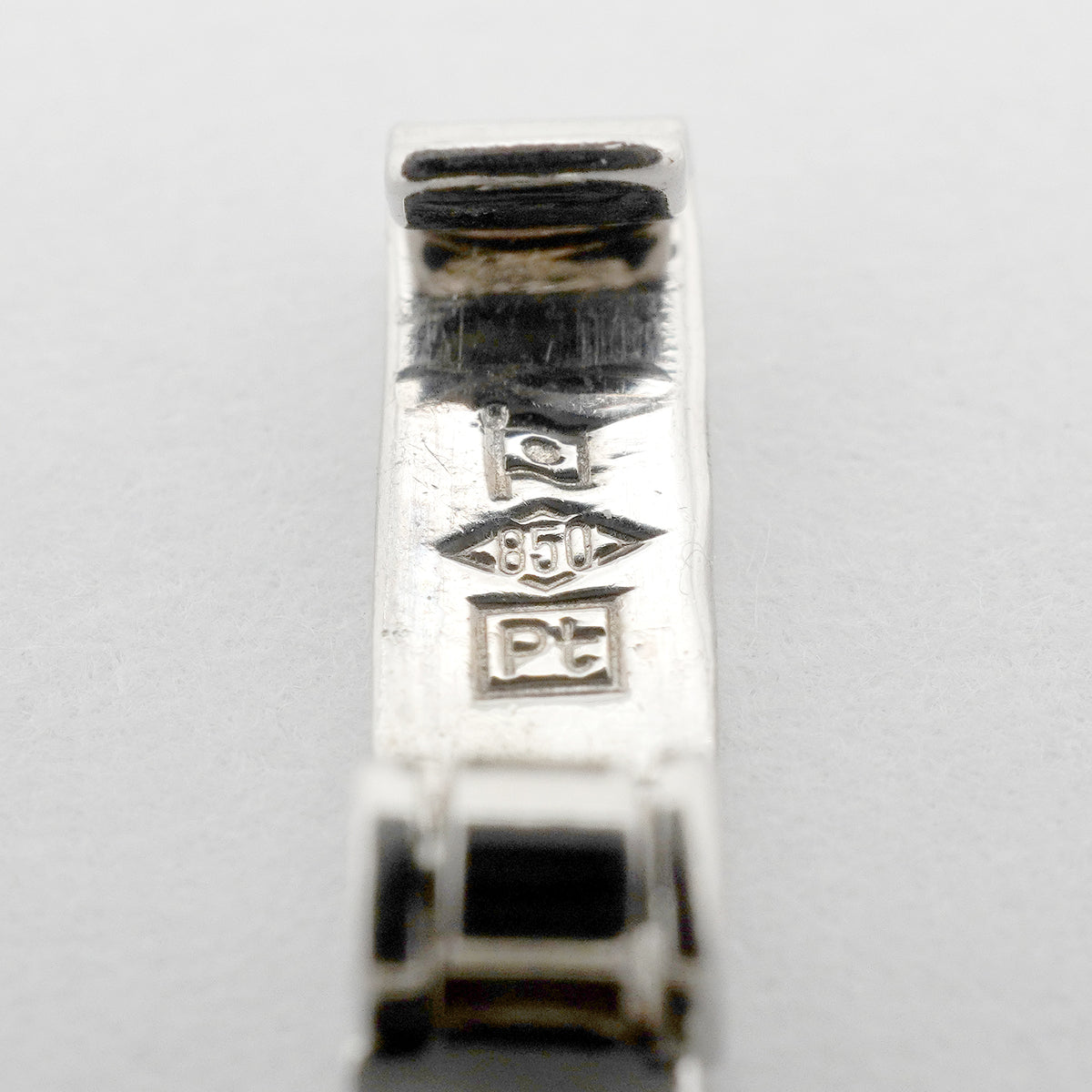 【6khh0050】喜平 ネックレス Pt850 プラチナ 2面 シングル 50.2cm 24.9g キヘイ【中古】メンズ レディース ユニセックス