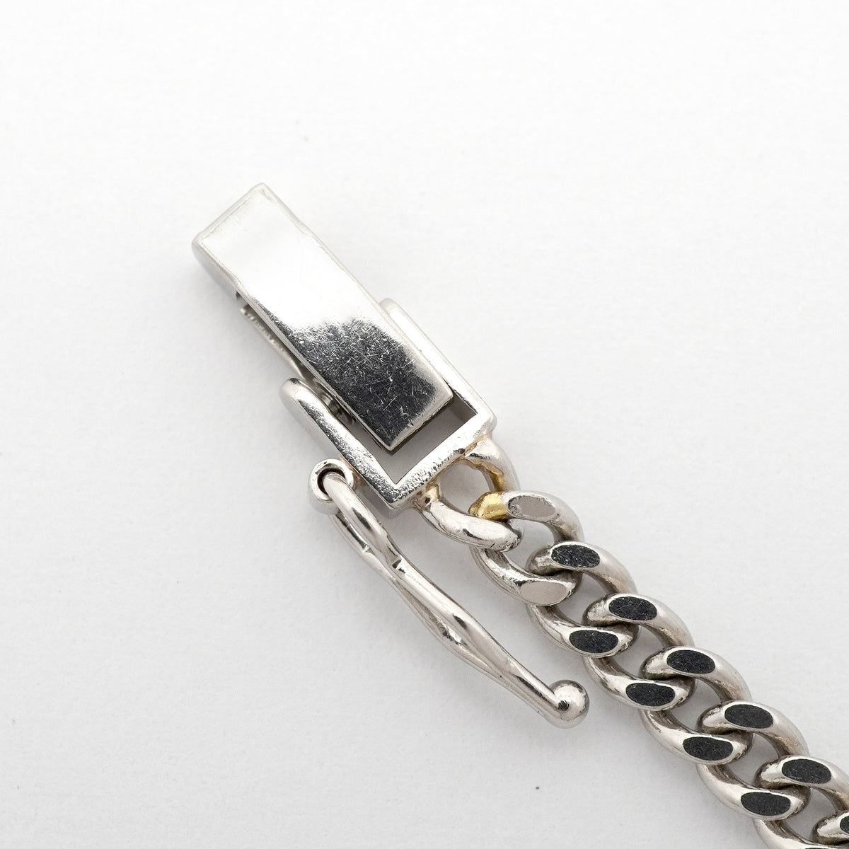 【6khh0050】喜平 ネックレス Pt850 プラチナ 2面 シングル 50.2cm 24.9g キヘイ【中古】メンズ レディース ユニセックス