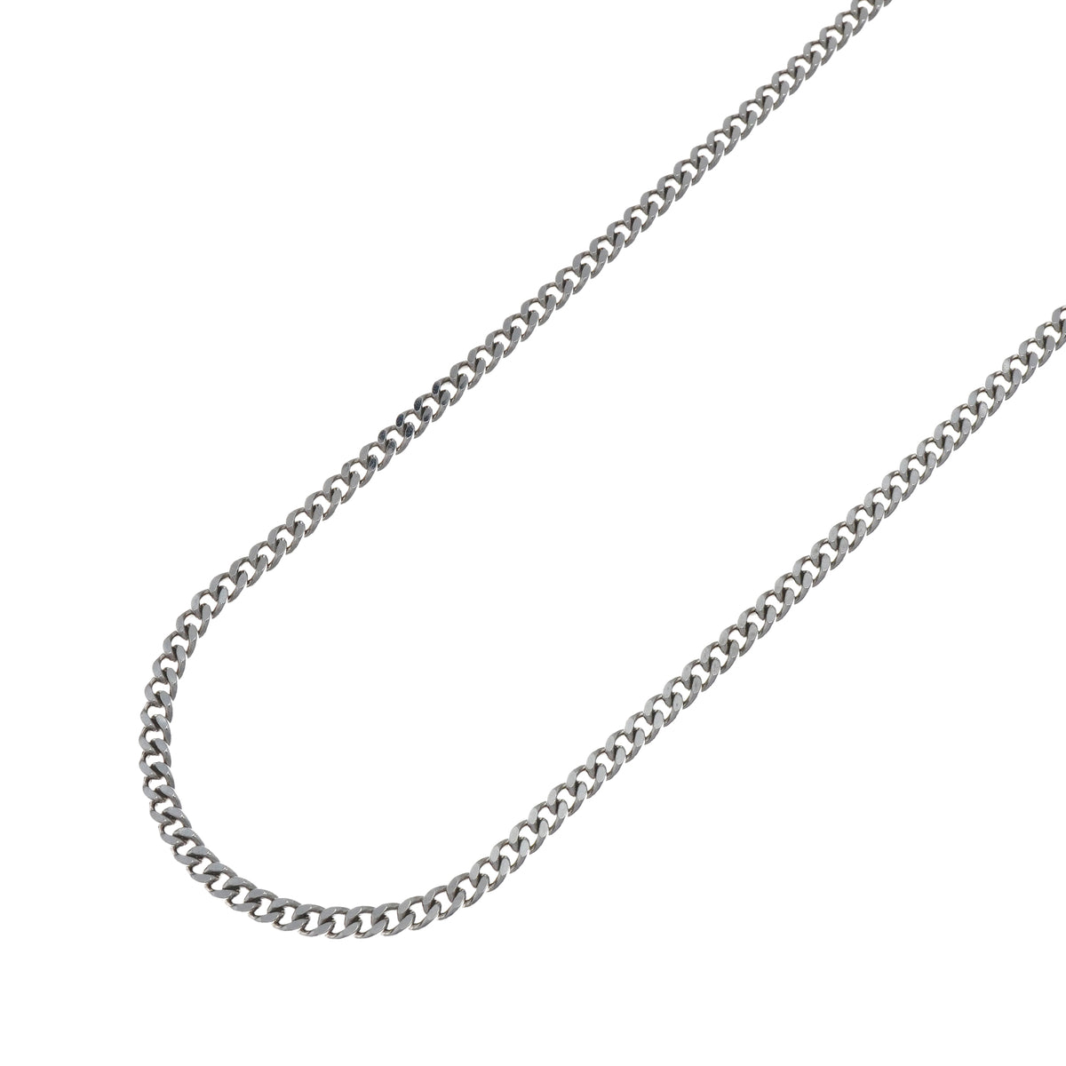 【6khh0050】喜平 ネックレス Pt850 プラチナ 2面 シングル 50.2cm 24.9g キヘイ【中古】メンズ レディース ユニセックス