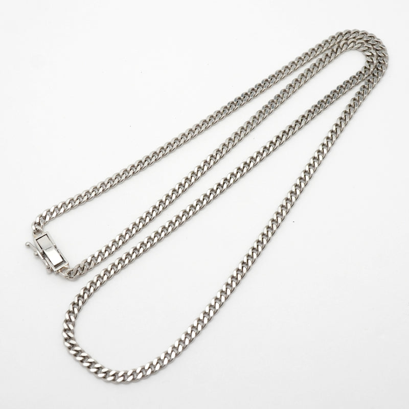 【6khh0050】喜平 ネックレス Pt850 プラチナ 2面 シングル 50.2cm 24.9g キヘイ【中古】メンズ レディース ユニセックス