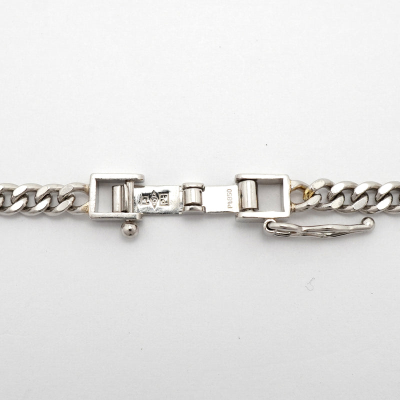 【6khh0050】喜平 ネックレス Pt850 プラチナ 2面 シングル 50.2cm 24.9g キヘイ【中古】メンズ レディース ユニセックス