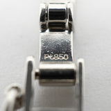 【6khh0050】喜平 ネックレス Pt850 プラチナ 2面 シングル 50.2cm 24.9g キヘイ【中古】メンズ レディース ユニセックス