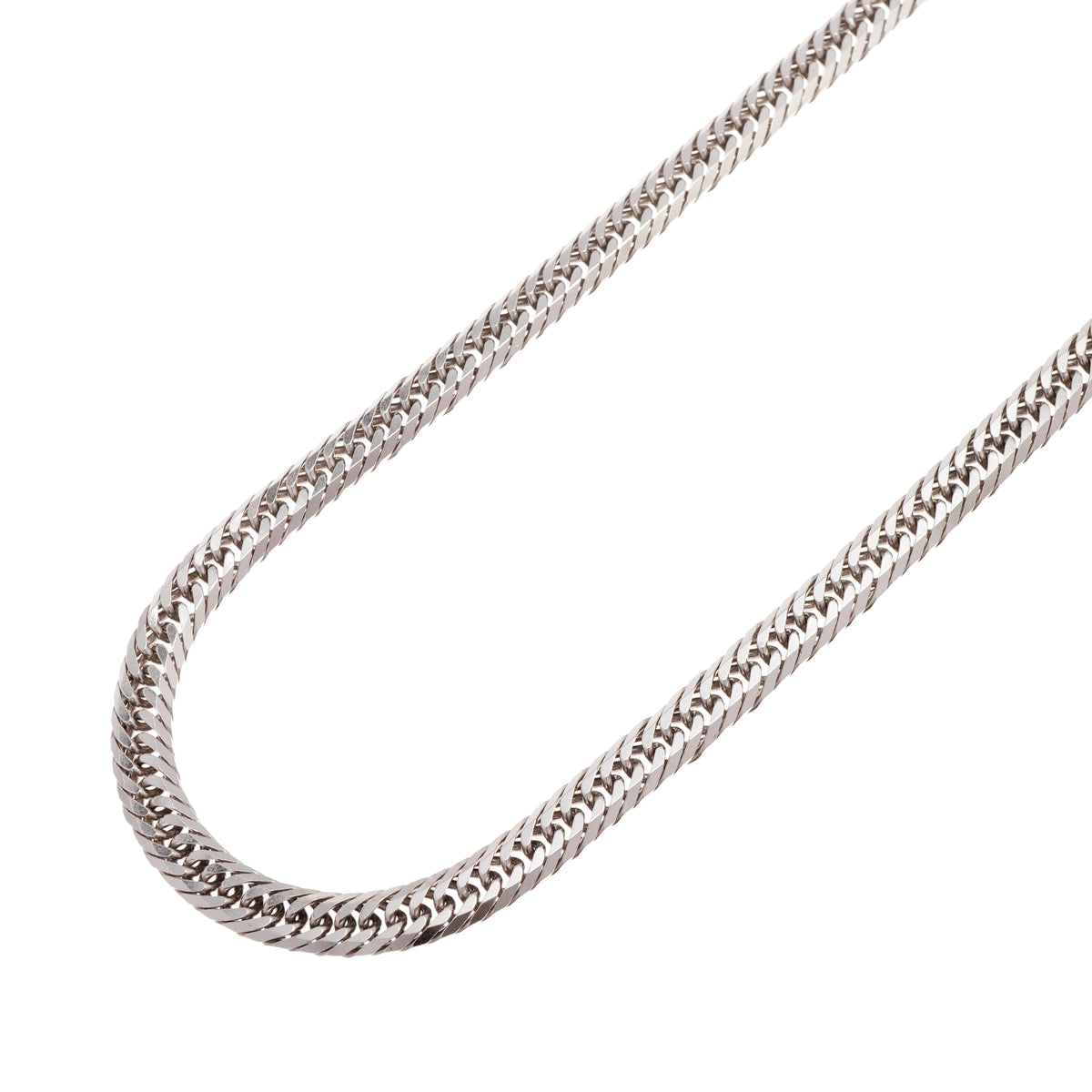 【6khh0051】喜平 ネックレス Pt850 プラチナ 8面 トリプル 50.5cm 50.3g キヘイ【中古】メンズ レディース ユニセックス