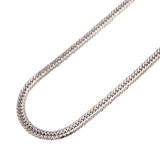【6khh0051】喜平 ネックレス Pt850 プラチナ 8面 トリプル 50.5cm 50.3g キヘイ【中古】メンズ レディース ユニセックス