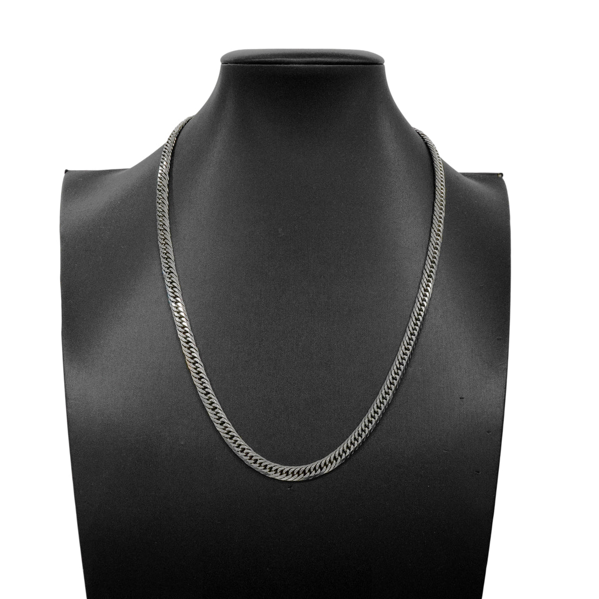 【6khh0051】喜平 ネックレス Pt850 プラチナ 8面 トリプル 50.5cm 50.3g キヘイ【中古】メンズ レディース ユニセックス