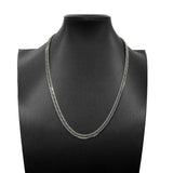 【6khh0051】喜平 ネックレス Pt850 プラチナ 8面 トリプル 50.5cm 50.3g キヘイ【中古】メンズ レディース ユニセックス