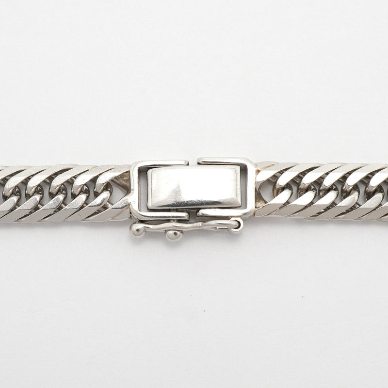 【6khh0051】喜平 ネックレス Pt850 プラチナ 8面 トリプル 50.5cm 50.3g キヘイ【中古】メンズ レディース ユニセックス