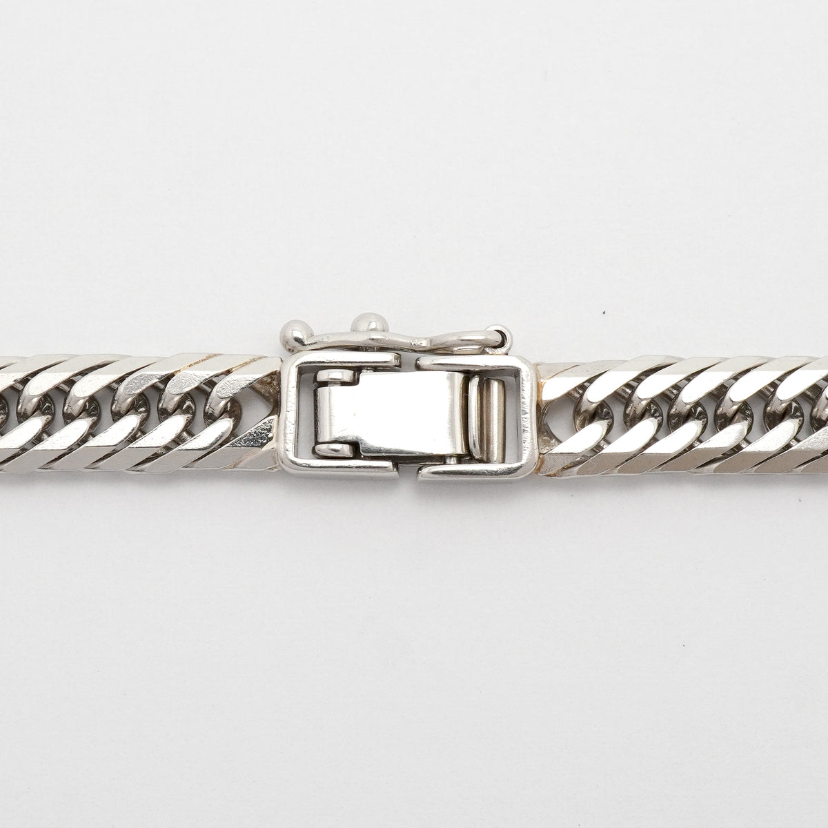 【6khh0051】喜平 ネックレス Pt850 プラチナ 8面 トリプル 50.5cm 50.3g キヘイ【中古】メンズ レディース ユニセックス