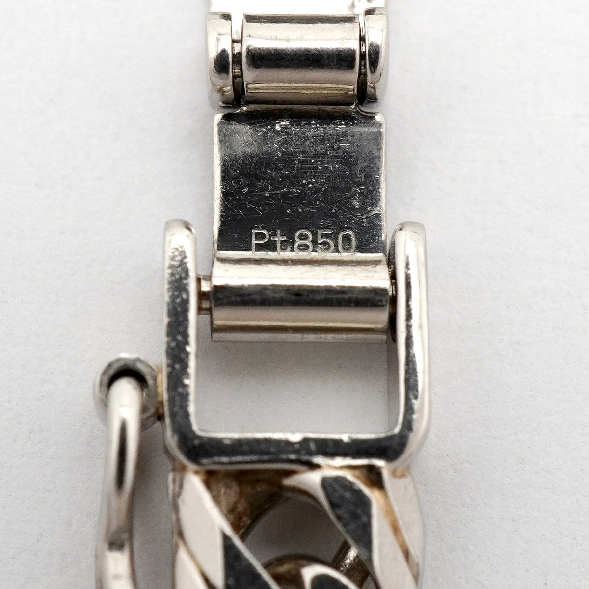 【6khh0051】喜平 ネックレス Pt850 プラチナ 8面 トリプル 50.5cm 50.3g キヘイ【中古】メンズ レディース ユニセックス