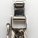 【6khh0051】喜平 ネックレス Pt850 プラチナ 8面 トリプル 50.5cm 50.3g キヘイ【中古】メンズ レディース ユニセックス