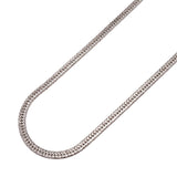 【6khh0053】喜平 ネックレス Pt850 プラチナ 8面 トリプル 51cm 30g キヘイ【中古】メンズ レディース ユニセックス