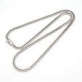【6khh0053】喜平 ネックレス Pt850 プラチナ 8面 トリプル 51cm 30g キヘイ【中古】メンズ レディース ユニセックス