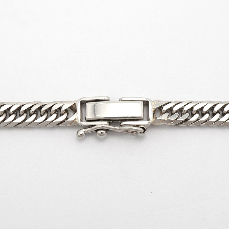 【6khh0053】喜平 ネックレス Pt850 プラチナ 8面 トリプル 51cm 30g キヘイ【中古】メンズ レディース ユニセックス