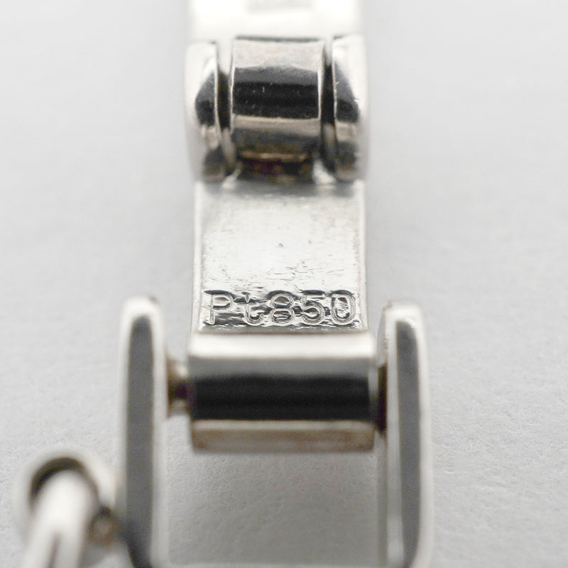 【6khh0053】喜平 ネックレス Pt850 プラチナ 8面 トリプル 51cm 30g キヘイ【中古】メンズ レディース ユニセックス